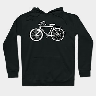 Onthel Roadster White Outline Hoodie